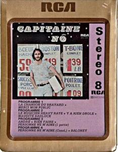 Cartouche 8 pistes de l'album du Capitaine Nô, Capitaine Nô.